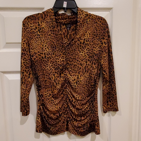 Rafaella Studio Print top - Picture 1 of 2